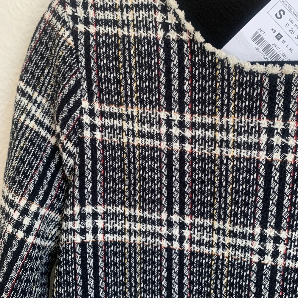 ZARA Plaid Shift Dress – NWT - Picture 7 of 8